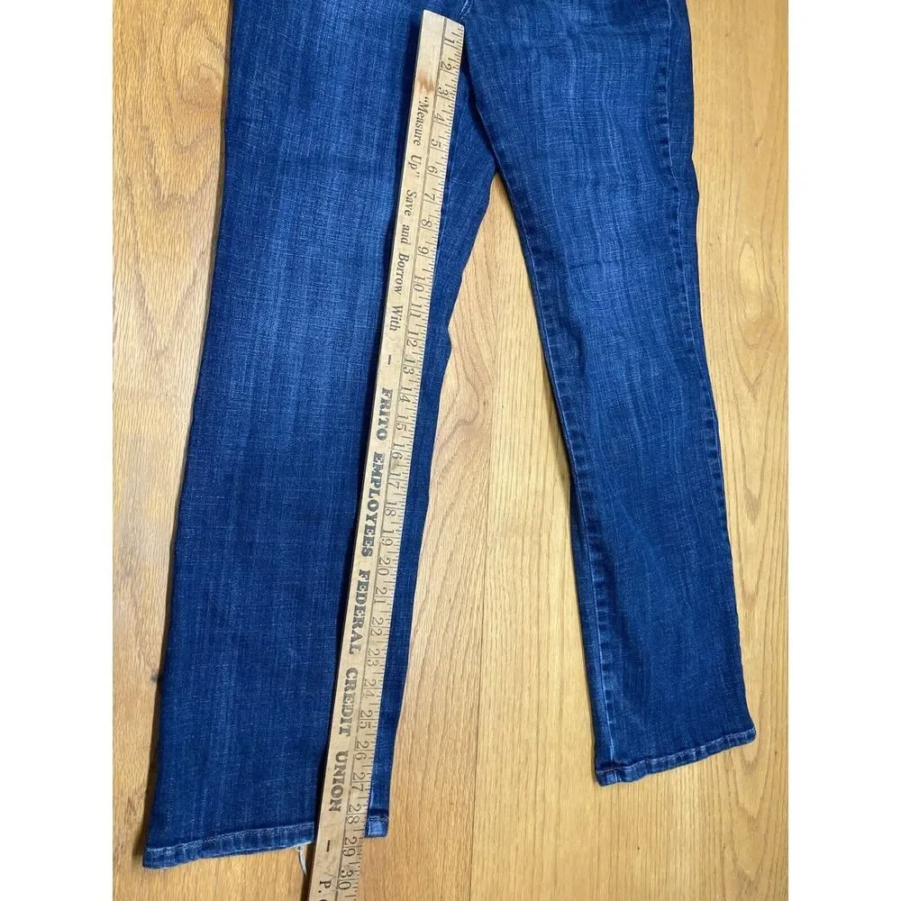 Lee‎ Relaxed Fit Straight Leg Mid Rise Denim Jeans Womens Size 3